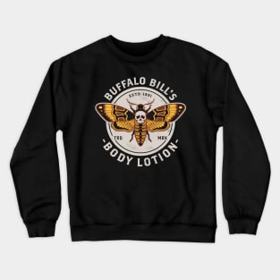 Buffalo Bill's Body Lotion - Vintage Distressed Horror Crewneck Sweatshirt